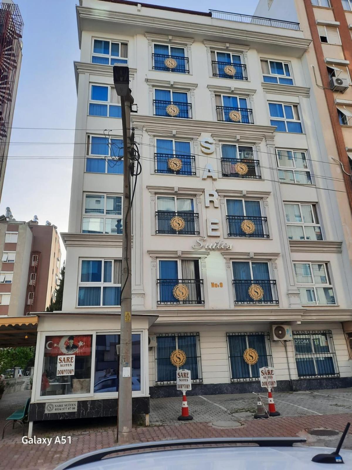 Sare Suites Downtown Анталія Екстер'єр фото
